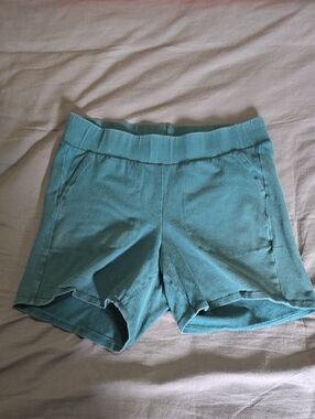 Torrid Women's Dark Green Knit Lounge Shorts - Size 0 (Large)